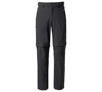Vaude - Farley Stretch T-Zip Pants III - Pantalon convertible - 58 - Short - black