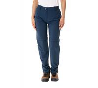 Vaude Farley Stretch Zo Ii Pants Bleu 46 / Regular Femme