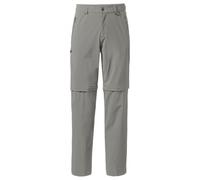 Vaude Farley Stretch Zip Off Ii Pants Gris 48 / Regular Homme