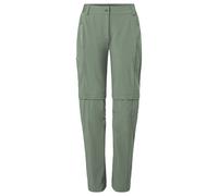 Vaude - Women's Farley Stretch Zip Off T-Zip Pants II - Pantalon de trekking - 44 - Short - agave
