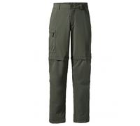 Vaude - Farley Zip-Off Pants V - Pantalon De Trekking Taille 52 - Short, Vert Olive