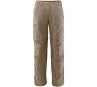 VAUDE Farley Zo IV Pantalon de randonnée avec Bas des Jambes Amovible Femme Muddy FR : 3XL (Taille Fabricant : 48)