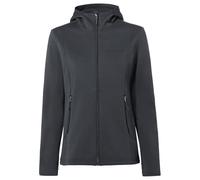 VAUDE Femme Idris Fleece Hoodie Veste, phantom black, L