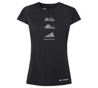Vaude Tekoa Short Sleeve T-shirt Noir 44 Femme