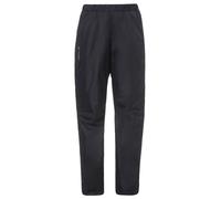 VAUDE Fluid Pantalon de Pluie Femme Noir FR : S (Taille Fabricant : 38)