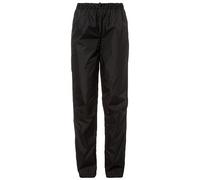 VAUDE Pantalon de pluie Fluid Femme Noir Taille FR XL (48)
