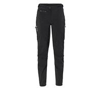 VAUDE Fluid Pantalon Fermeture intégrale Femme Noir 46