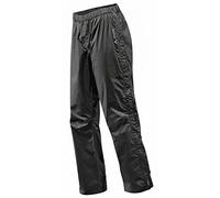 Vaude Fluid Pantalon imperméable zippée Femme Noir FR : L (Taille Fabricant : L)