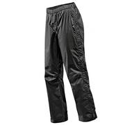 Vaude Fluid Pantalon imperméable zippée Femme Noir FR : S (Taille Fabricant : S)