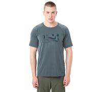 Vaude Gleann Ii Short Sleeve T-shirt Gris S Homme