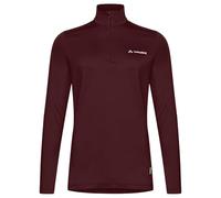 Polaire vaude livigno halfzip ii rouge femme