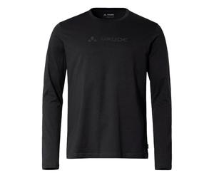 VAUDE Homme Logo T-Shirt Long, Black, XXL
