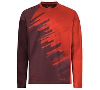 VAUDE Maillot de cyclisme manches longues Moab L/S VI rouge lumineux/noir XXL Homme