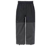 Vaude - Kids Caprea Rain Pants - Pantalon imperméable enfant Black - Taille de l'enfant 134-140 cm