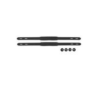 Vaude Kids Foot Straps, Ensemble d'accessoire d'hiver Enfants unisexes, black, Einheitsgröße -