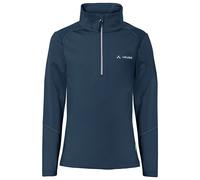 Vaude - Kid's Livigno Halfzip - Pull polaire - 134/140 - dark sea / white