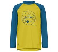 Vaude Solaro Ls Iii Long Sleeve T-shirt Jaune 158-164 cm Enfants