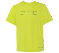 Vaude T-shirt manches courtes Print Jaune 122-128 cm Garçon