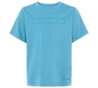 Vaude Print Short Sleeve T-shirt Bleu 146-152 cm Garçon