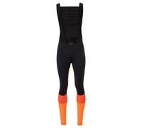 Vaude - Kuro Warm Bib Tights - Cuissard long vélo homme Neon Orange - S