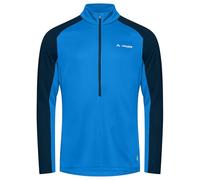 Vaude Larice Light Ii Half Zip Long Sleeve T-shirt Bleu S Homme
