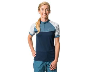 Vaude - Ledro Print Shirt - Maillot VTT femme Blue Gray - EU 36