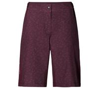 Vaude - Ledro Print Shorts - Short VTT femme Cassis - EU 40