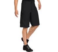 VAUDE Men's Ledro Shorts Short Confortable pour Le Cyclisme Homme Black FR : S (Taille Fabricant : S)