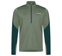 VAUDE Pullover en Polaire Mens Livigno Halfzip II vert
