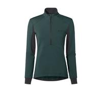 Vaude - Women's Kuro Halfzip L/S Tricot - Maillot de cyclisme - 44 - deep pond