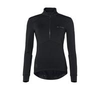 VAUDE Maillot Womens Kuro Halfzip LS noir