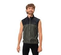 VAUDE Matera Air Vest Gilet de cyclisme ultra léger pour homme Imperméable Veste de course coupe-vent réfléchissant