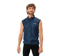 VAUDE Matera Air Vest Gilet de cyclisme ultra léger pour homme Imperméable Veste de course coupe-vent réfléchissant