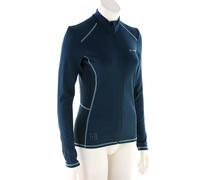 Vaude Matera L/S Femmes T-shirt de vélo 40 Bleu foncé
