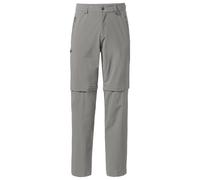 Vaude Farley Stretch Zip Off Ii Pants Gris 54 / Regular Homme