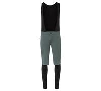 Vaude Bike Kuro Warm Hybrid Bib Tights Noir S Homme Dusty Forest