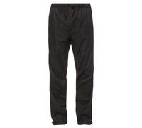 VAUDE Pantalon de pluie Fluid Pants II – Homme, 2 couches, Eco Finish, réglable pour vélo