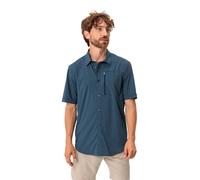 Vaude Seiland Iv Short Sleeve Shirt Bleu M Homme