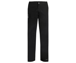 VAUDE Men's Yaras Rain Zip Pants III Pantalon de Pluie performant pour Le Cyclisme Homme Black FR : S (Taille Fabricant : S)