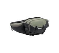 VAUDE Moab Hip Pack 3 Sacoche de vélo - Bois de cèdre | Sac banane rembourré - Accessoire de vélo avec housse de pluie - Idéal pour les randonnées en VTT