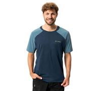 Vaude Bike Moab Pro Short Sleeve T-shirt Bleu S Homme Dark Sea