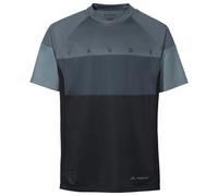 Vaude Bike Moab Vi Short Sleeve T-shirt Bleu,Gris XL Homme Heron