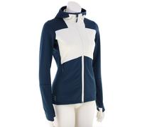 Vaude Monviso Grid Fleece Femmes Veste en laine polaire 40 Bleu foncé