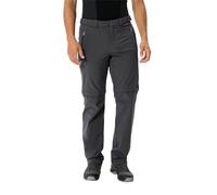 VAUDE Pantalon convertible Farley Stretch III - zippé, stretch - Noir 48 Regular Homme