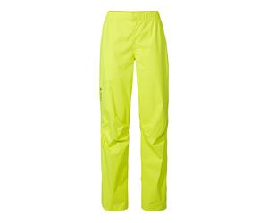 VAUDE Pantalon de Pluie Drop II W jaune