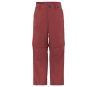 VAUDE Pantalon enfant Detective Antimos Zip-Off Rouge 110-116 cm