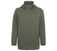 VAUDE Parka Escape pour homme, parka de pluie imperméable en polyester recyclé, fermeture éclair à 2 voies, capuche réglable, sans PFC et durable