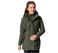 VAUDE Parka Idris 3 en 1 pour Femme Veste Double, Kaki, 36
