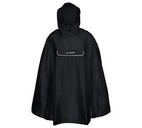 Vaude Bike Valdipino Waterproof Poncho Noir XL Homme Black