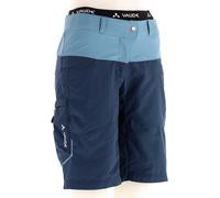 Vaude Qimsa Femmes Short de vélo avec pantalon intérieur 36 Bleu foncé